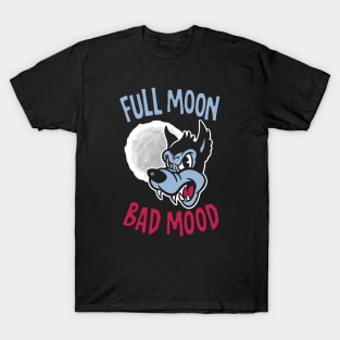 Full Moon Bad Mood (dark) T-Shirt